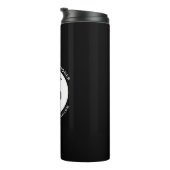 Custom NP Nurse Practitioner Abschluss Caduceus Thermosbecher (Nach rechts gedreht)