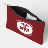 Custom NP Nurse Practitioner Abschluss Caduceus Zubehörtasche (Offen)