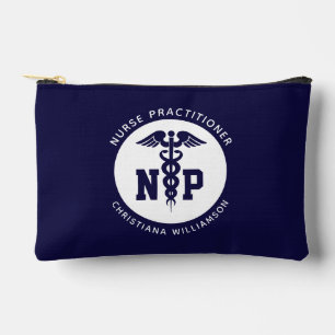 Custom NP Nurse Practitioner Abschluss Caduceus Zubehörtasche