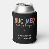 Custom Nuc Med Technologist Nuklear Medicine Tech Dosenkühler (Kanne Rückseite)
