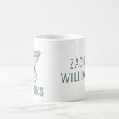 Custom nur ein Junge, der Haie Hai Lover Liebe Kaffeetasse (Mittel)