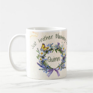 Custom nur ein weiterer blühender Tag Herb & Wildb Kaffeetasse