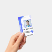 Custom Nurse ID Badge for Healthcare Employees Ausweis (Handheld)
