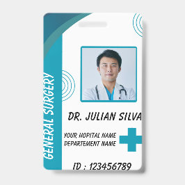 Custom Nurse ID Badge for Healthcare Employees Ausweis