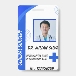 Custom Nurse ID Badge for Healthcare Employees Ausweis
