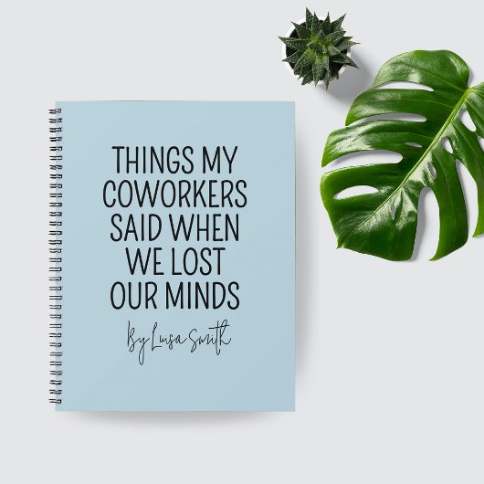 Custom Nurse Journal, Funny Hospital Coworker Gift Notizblock