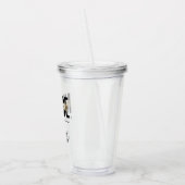 Custom Nurse Practitioner NP cheetah Abschluss Acryltrinkbecher (Links)