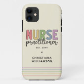 Custom Nurse Practitioner NP Nurse Abschluss Case-Mate iPhone Hülle (Rückseite)