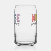 Custom Nurse Practitioner NP Nurse Abschluss Dosenglas (Rechts)