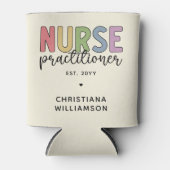 Custom Nurse Practitioner NP Nurse Abschluss Dosenkühler (Vorderseite)