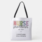 Custom Nurse Practitioner NP Nurse Abschluss Tasche (Vorderseite)