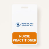 Custom Nurse Practitioner NP Recognition Companion Ausweis (Vorderseite)