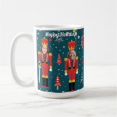 custom nutcracker 5 face photo Mug coffee cup Kaffeetasse (Links)