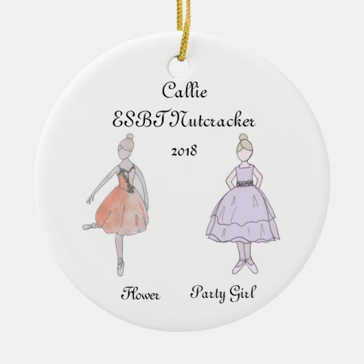 Custom Nutcracker Ornament (Vorne)