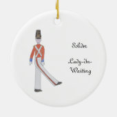 Custom Nutcracker Ornament (Hinten)