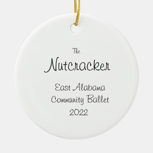 Custom Nutcracker Ornament for Ashley B, Nimm 3 (Vorne)