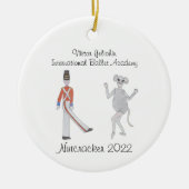 Custom Nutcracker Ornament for Heidi J (Vorne)