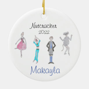 Custom Nutcracker Ornament for Heidi J