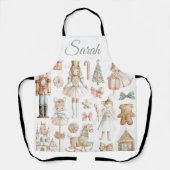 Custom Nutcracker & Sugar Plum Fairy Apron Schürze (Vorderseite)