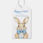 Custom Oaster Bunny Gift Tag Geschenkanhänger (Vorderseite)