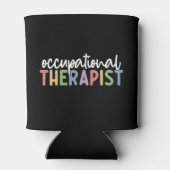Custom Occupational Therapist OT Geschenke Dosenkühler (Rückseite)