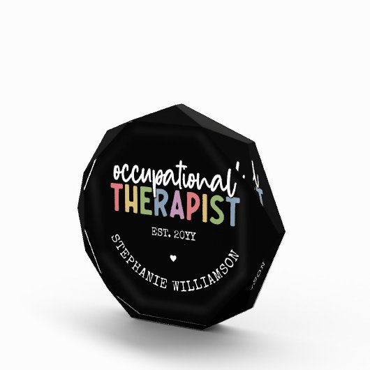 Custom Occupational Therapist OT Geschenke Fotoblock (Rechts)