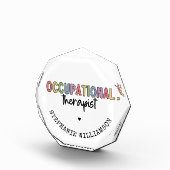 Custom Occupational Therapist OT Geschenke Fotoblock (Rechts)