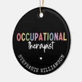 Custom Occupational Therapist OT Geschenke Keramik Ornament (Links)