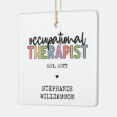 Custom Occupational Therapist OT Geschenke Keramikornament (Links)