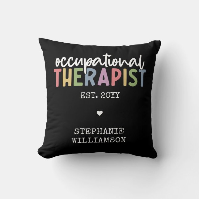 Custom Occupational Therapist OT Geschenke Kissen (Vorderseite)