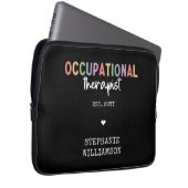 Custom Occupational Therapist OT Geschenke Laptopschutzhülle (Vorne Rechts)
