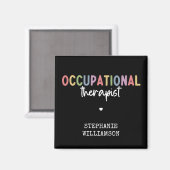 Custom Occupational Therapist OT Geschenke Magnet (Vorderseite/Rückseite)