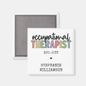 Custom Occupational Therapist OT Geschenke Magnet (Vorderseite/Rückseite)