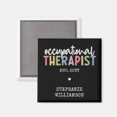 Custom Occupational Therapist OT Geschenke Magnet (Vorderseite/Rückseite)