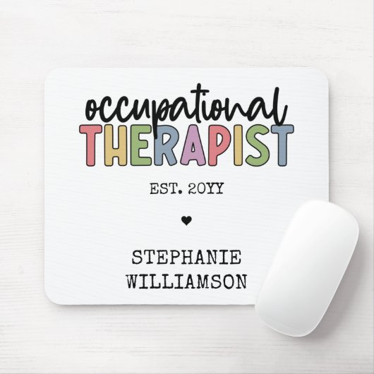 Custom Occupational Therapist OT Geschenke Mousepad (Mit Mouse)
