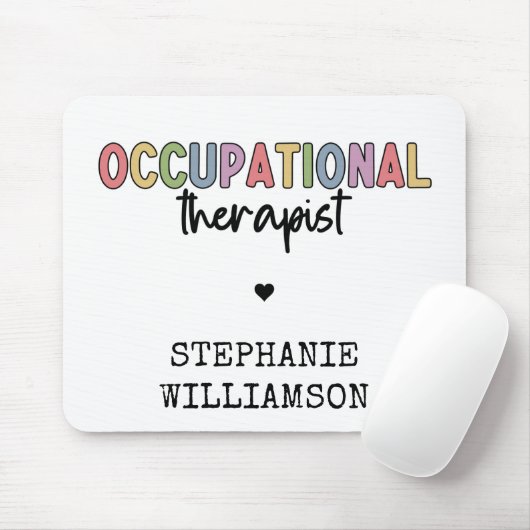 Custom Occupational Therapist OT Geschenke  Mousepad (Mit Mouse)