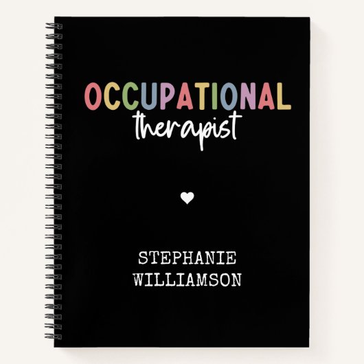 Custom Occupational Therapist OT Geschenke Notizblock (Vorderseite)