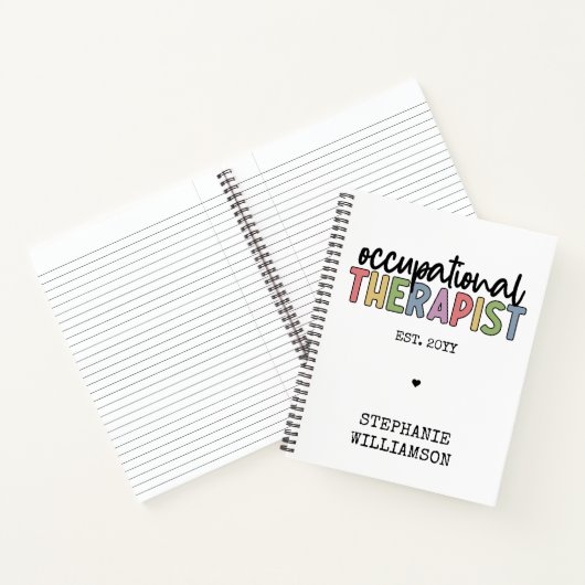 Custom Occupational Therapist OT Geschenke Notizblock (Innenseite)