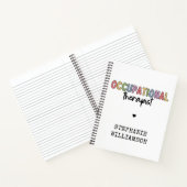 Custom Occupational Therapist OT Geschenke Notizblock (Innenseite)
