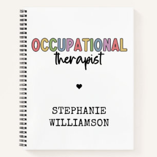 Custom Occupational Therapist OT Geschenke Notizblock