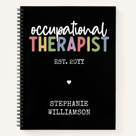 Custom Occupational Therapist OT Geschenke Notizblock (Vorderseite)