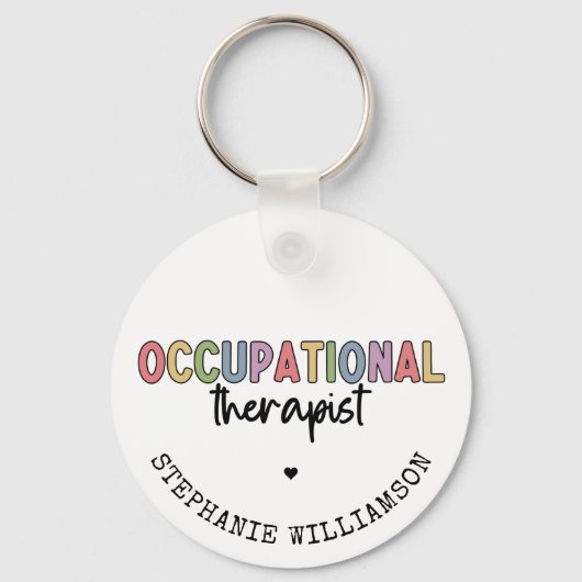 Custom Occupational Therapist OT Geschenke Schlüsselanhänger (Vorderseite)