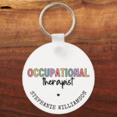Custom Occupational Therapist OT Geschenke Schlüsselanhänger (Vorderseite)