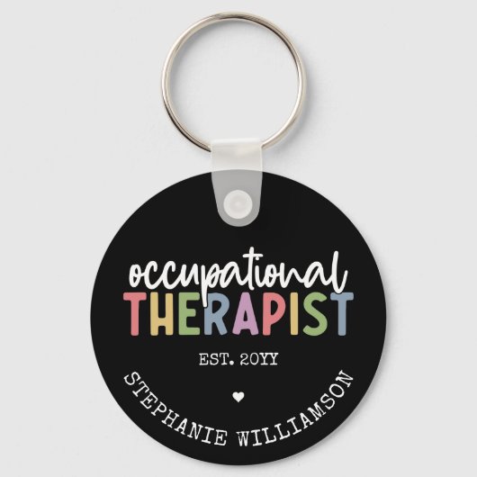 Custom Occupational Therapist OT Geschenke Schlüsselanhänger (Vorderseite)