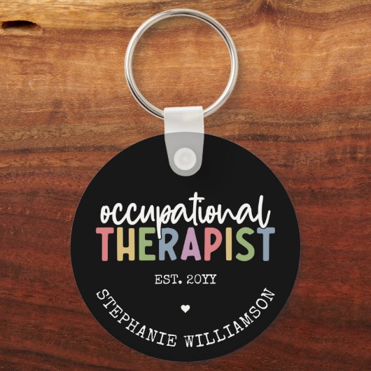 Custom Occupational Therapist OT Geschenke Schlüsselanhänger (Vorderseite)