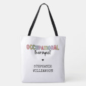 Custom Occupational Therapist OT Geschenke Tasche (Rückseite)