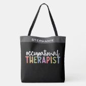 Custom Occupational Therapist OT Geschenke Tasche (Rückseite)