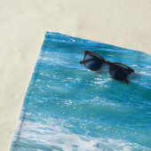 Custom Ocean Wave Beach Handtuch (Beispiel)