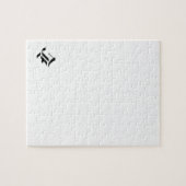 Custom Old English Schriftart Letter (z. B. L für  Puzzle (Horizontal)