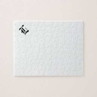 Custom Old English Schriftart Letter (z. B. L für Puzzle